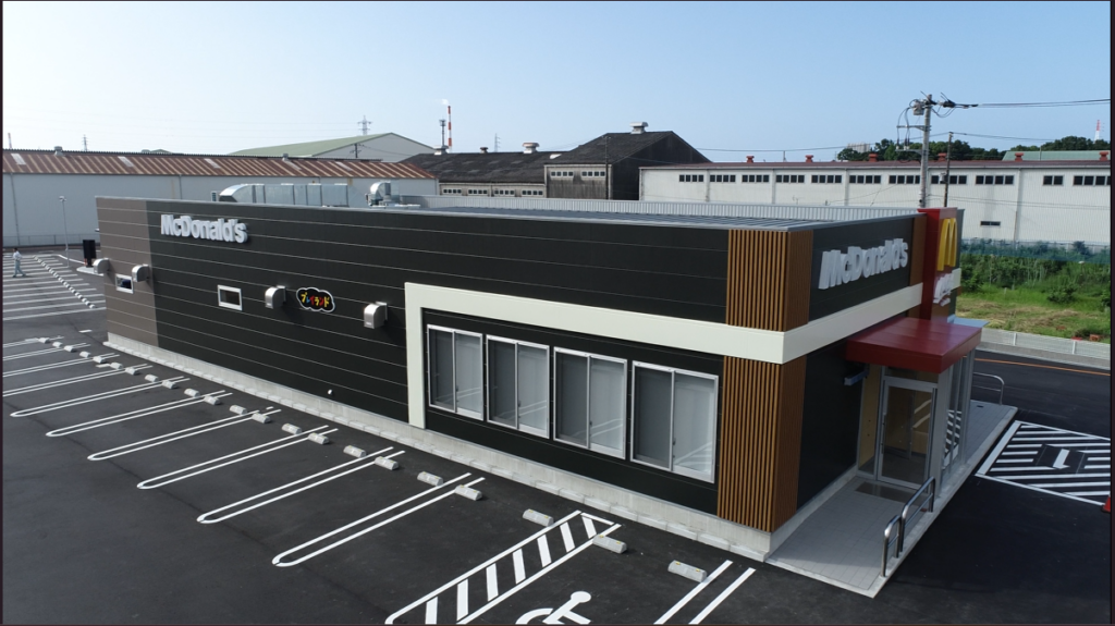 マクドナルド139富士島田店新築工事